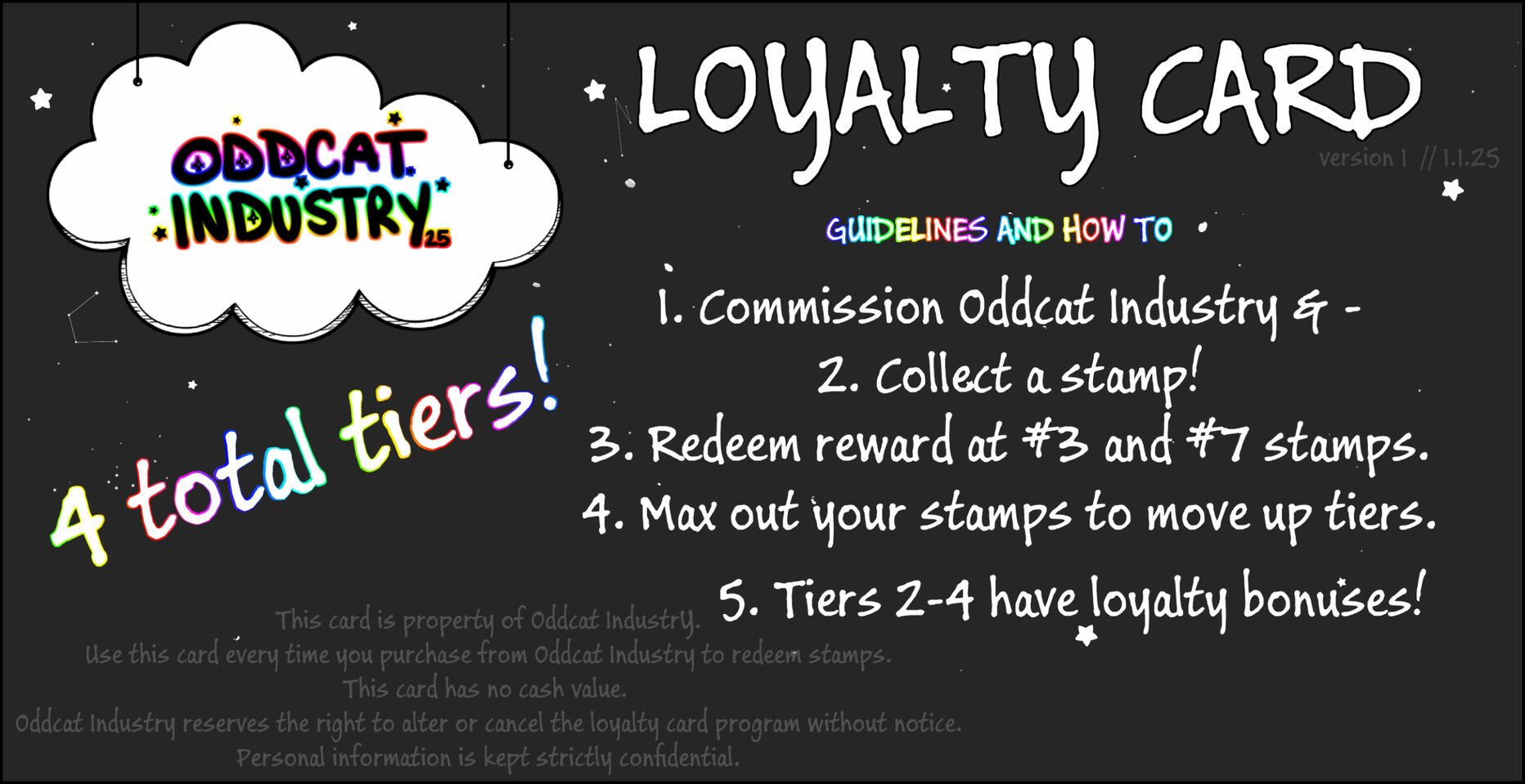 Loyalty Card Info